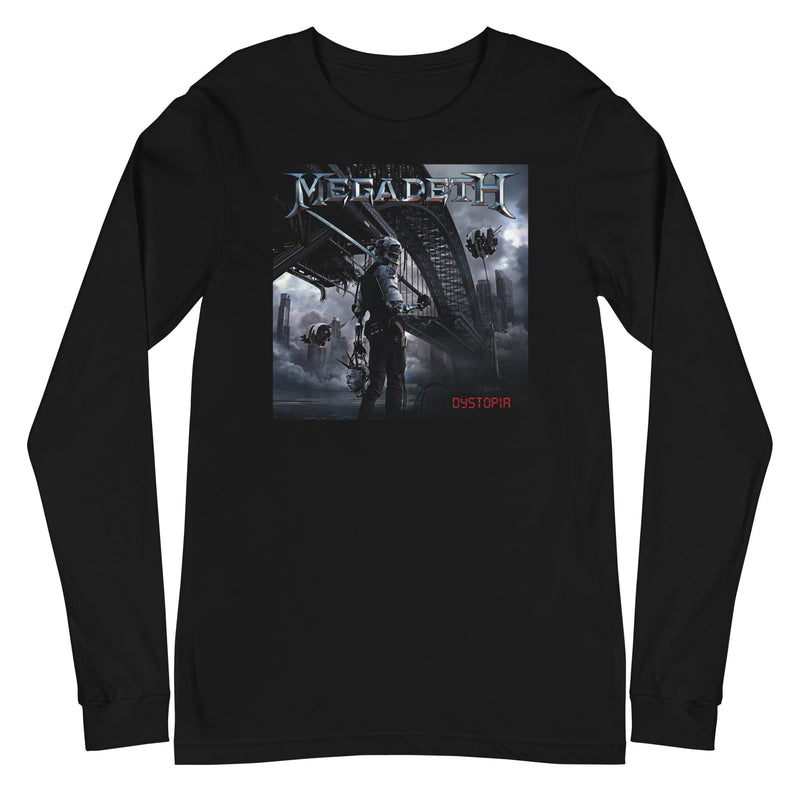 Megadeth - Dystopia Long Sleeve T-Shirt - Black