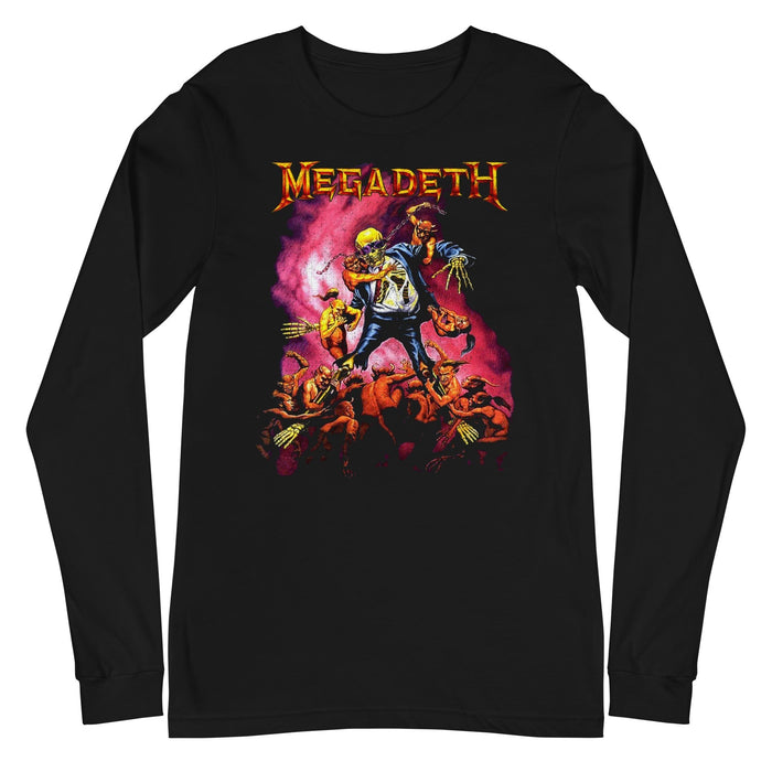 Megadeth - From the Grave Long Sleeve T-Shirt - Black