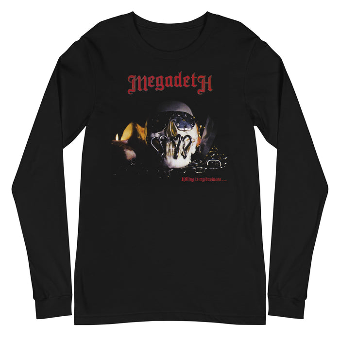 Megadeth - Killing is my Business... Long Sleeve T-Shirt - Black