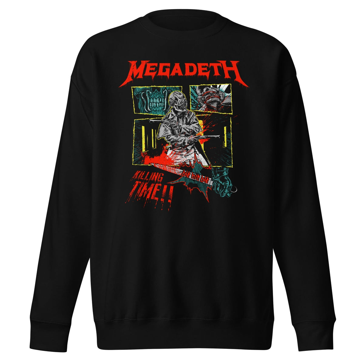 Megadeth - Killing Time Sweatshirt - Black