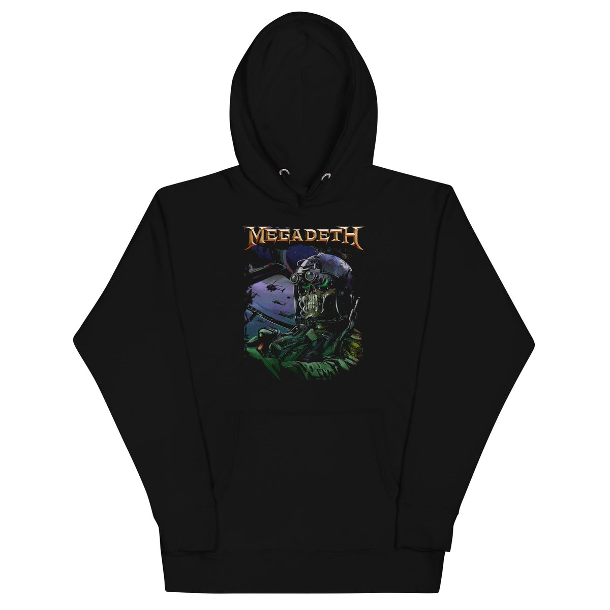 Megadeth - Night Vision Hoodie - Black