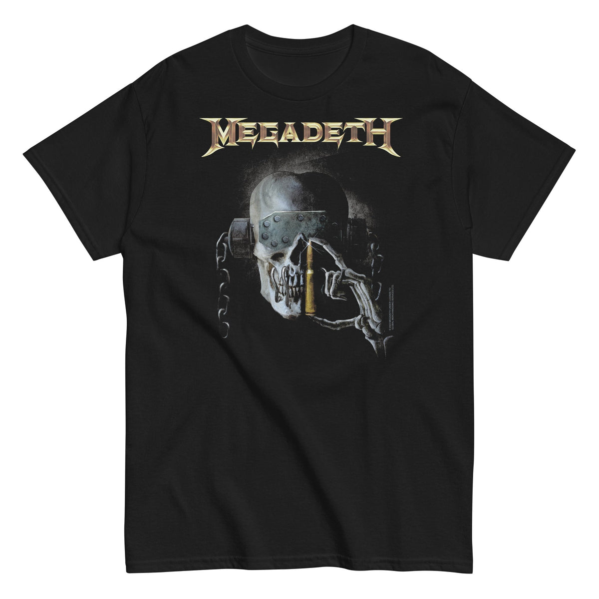 Megadeth - One Bullett Left T-Shirt - Black