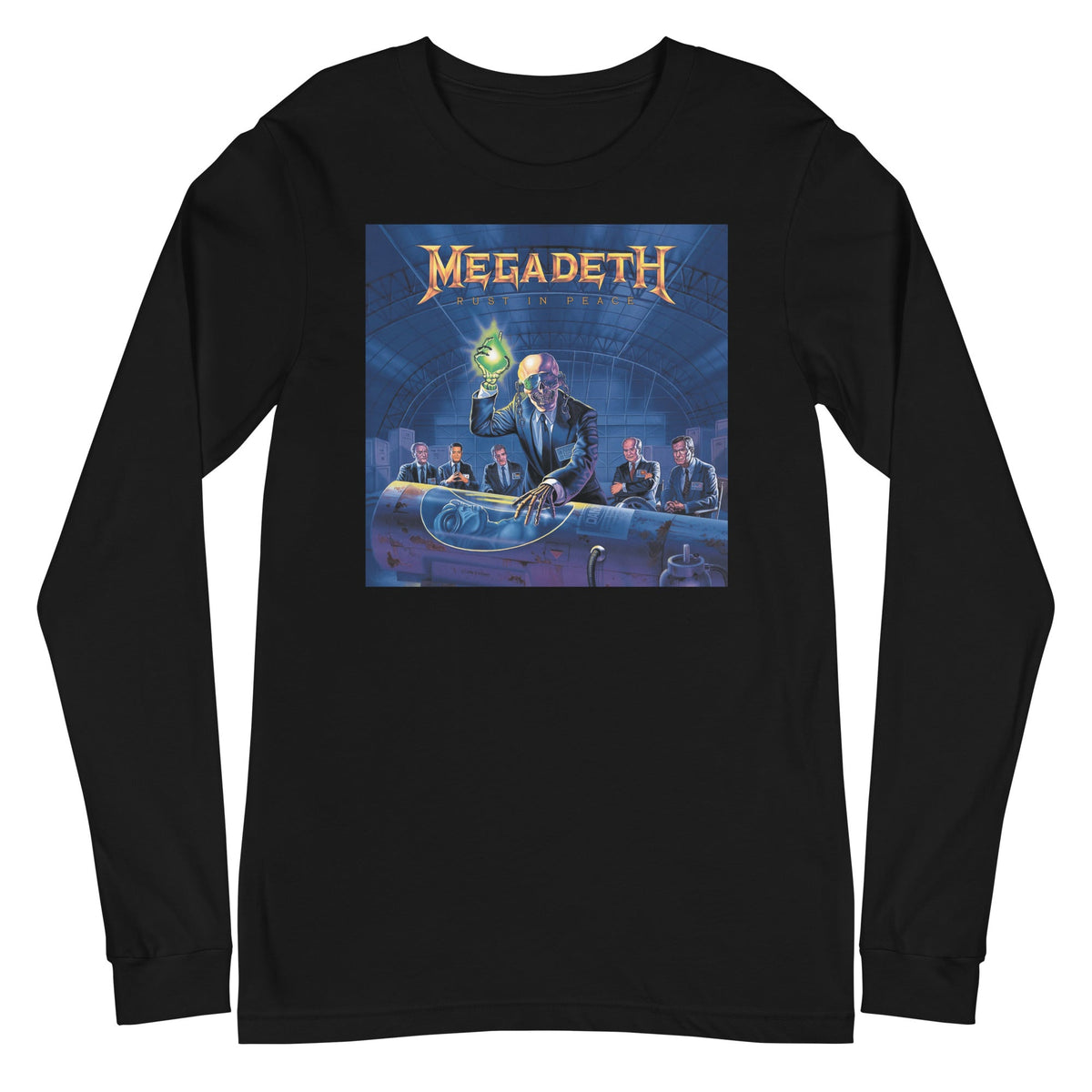 Megadeth - Rust in Peace Long Sleeve T-Shirt - Black