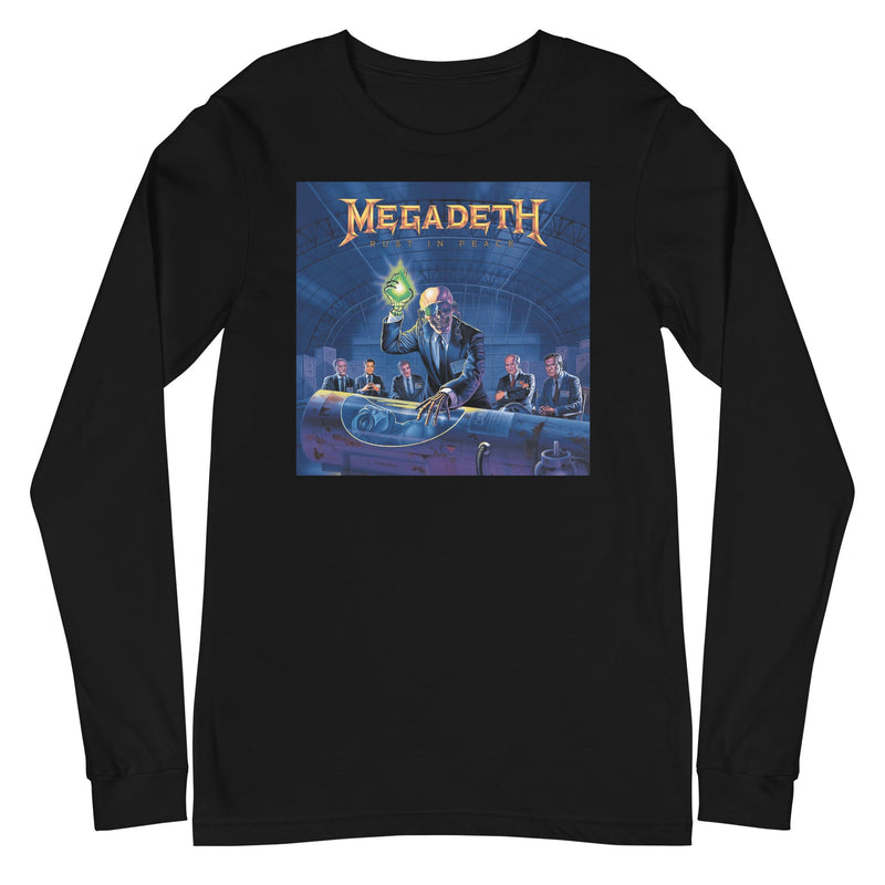 Megadeth - Rust in Peace Long Sleeve T-Shirt - Black