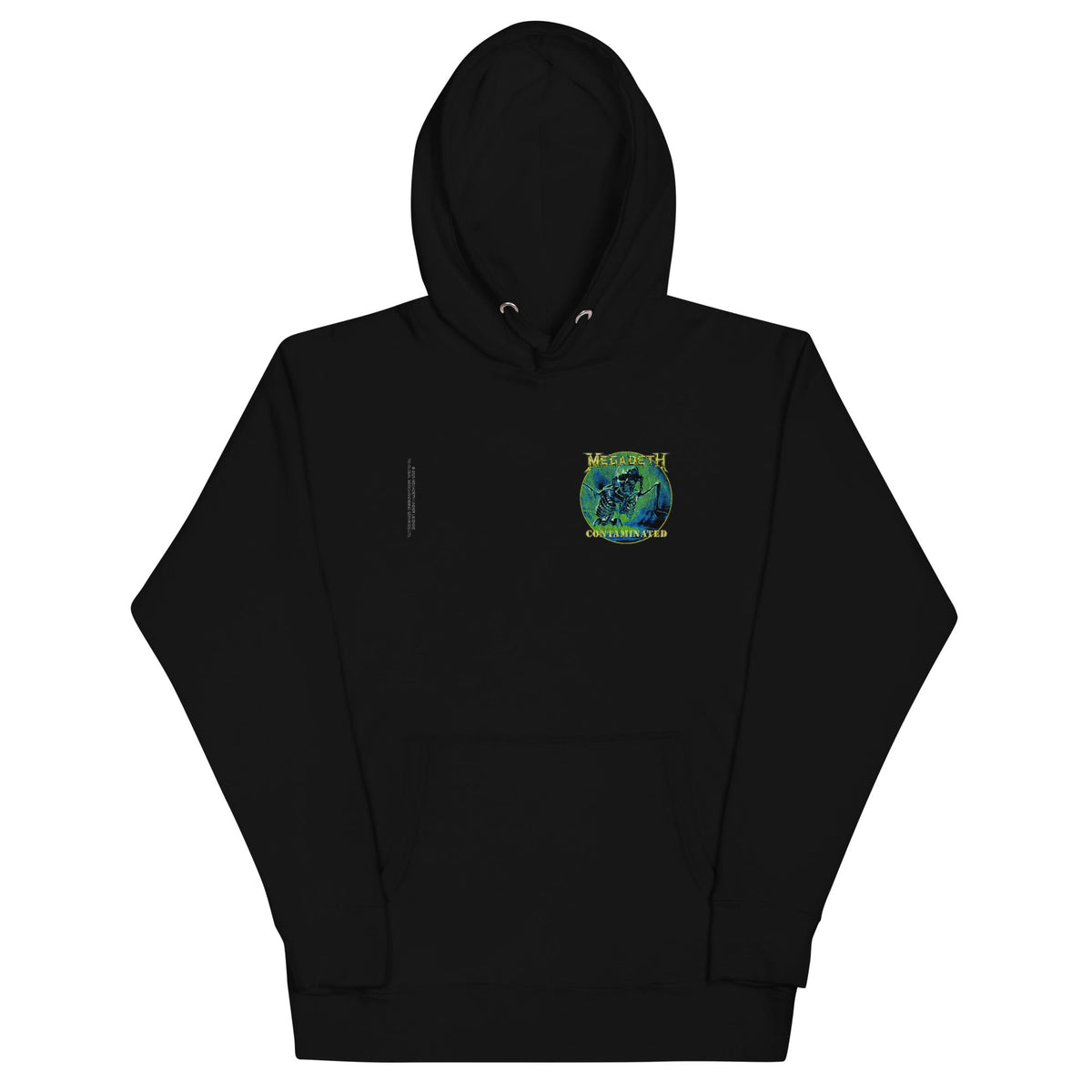 Megadeth - Small Contaminated Hoodie - Black