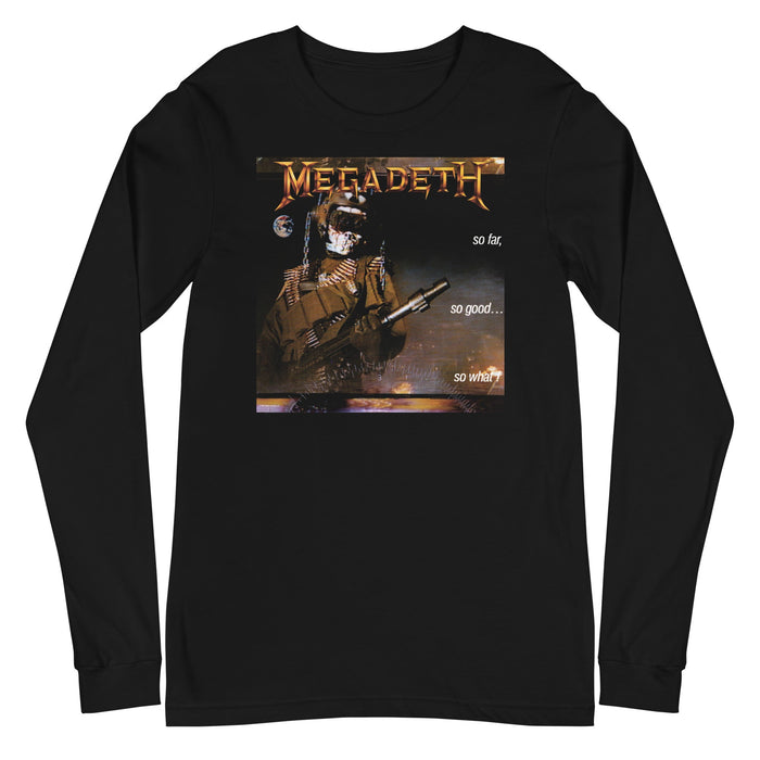 Megadeth - So Far, So Good, So What? Long Sleeve T-Shirt - Black