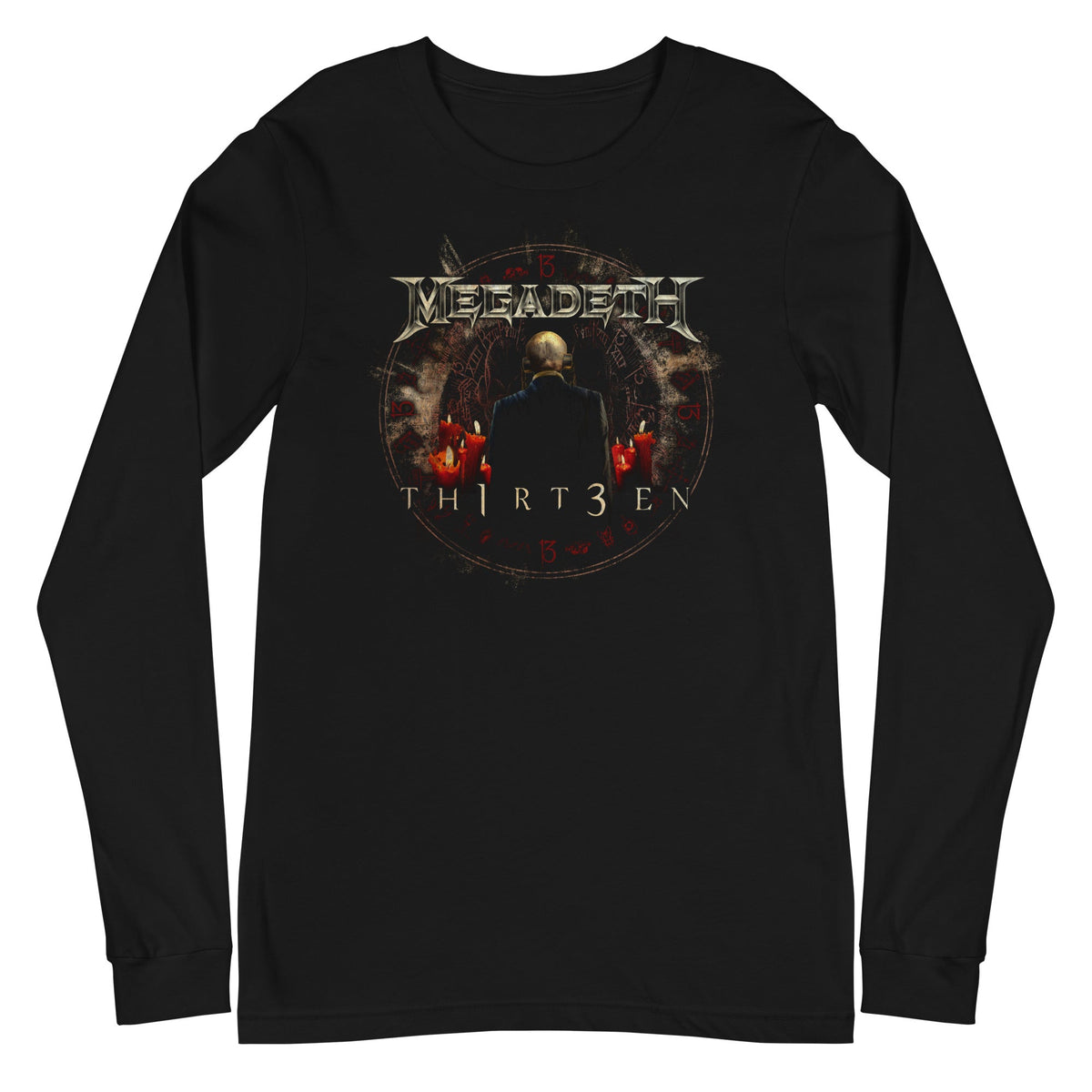 MerchMoment - Megadeth - Th1rt3en Long Sleeve T-Shirt -