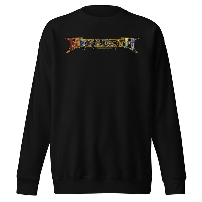 Megadeth - Vic Lettered Logo Sweatshirt - Black