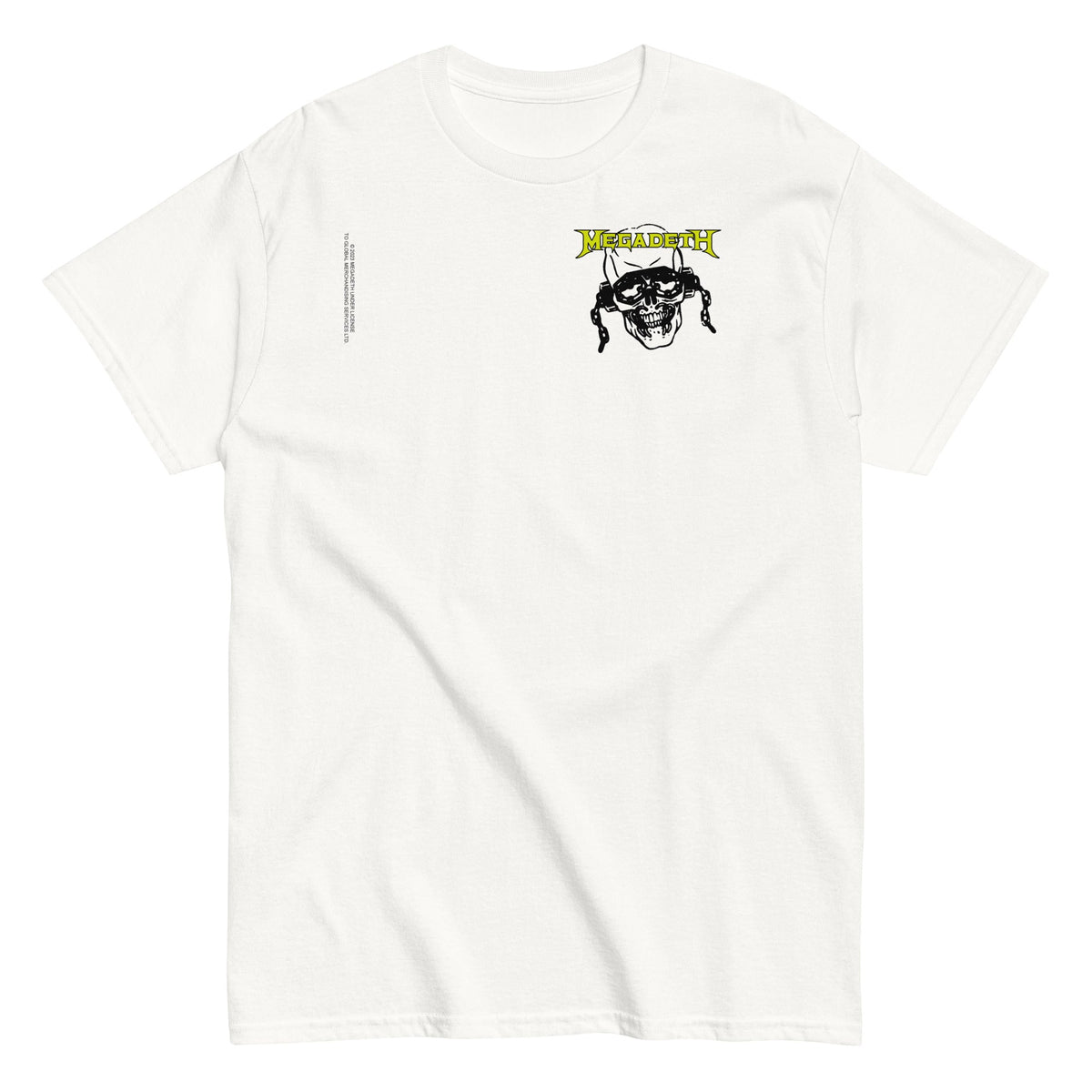 Megadeth - Vic Stamp T-Shirt - White