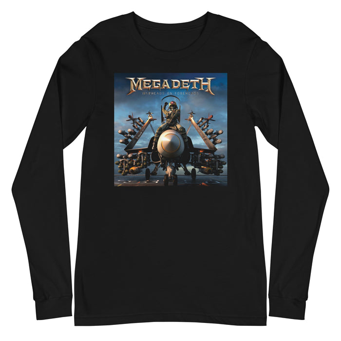 Megadeth - Warheads on Foreheads Long Sleeve T-Shirt - Black