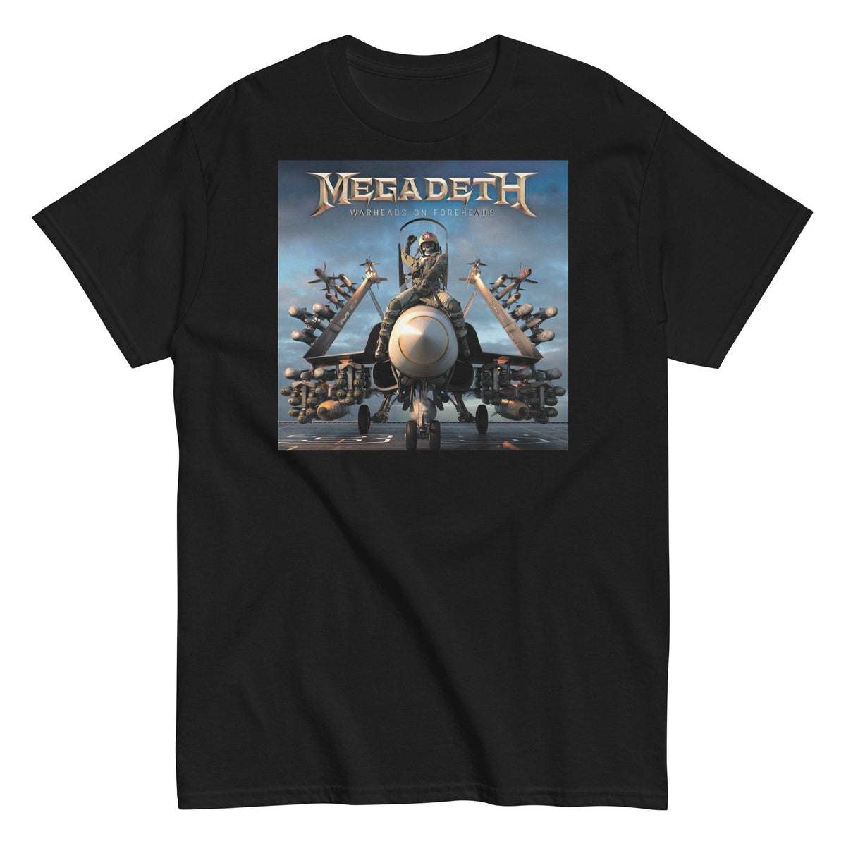 Megadeth - Warheads on Foreheads T-Shirt - Black