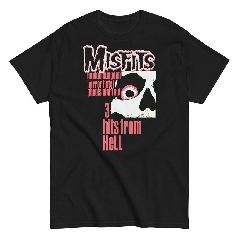 Misfits - 3 Hits From Hell T-Shirt - Black