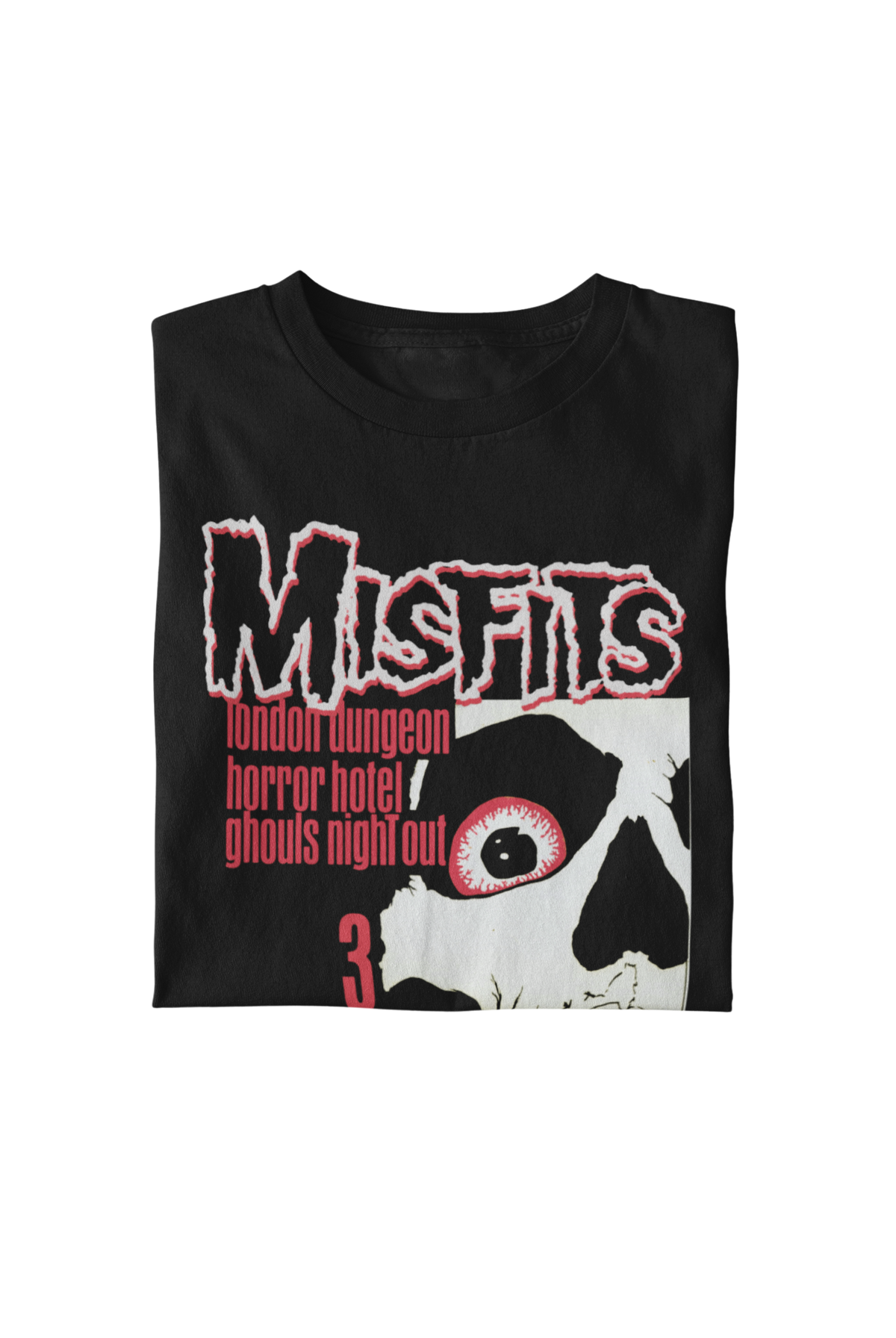 Misfits - 3 Hits From Hell T-Shirt - Black