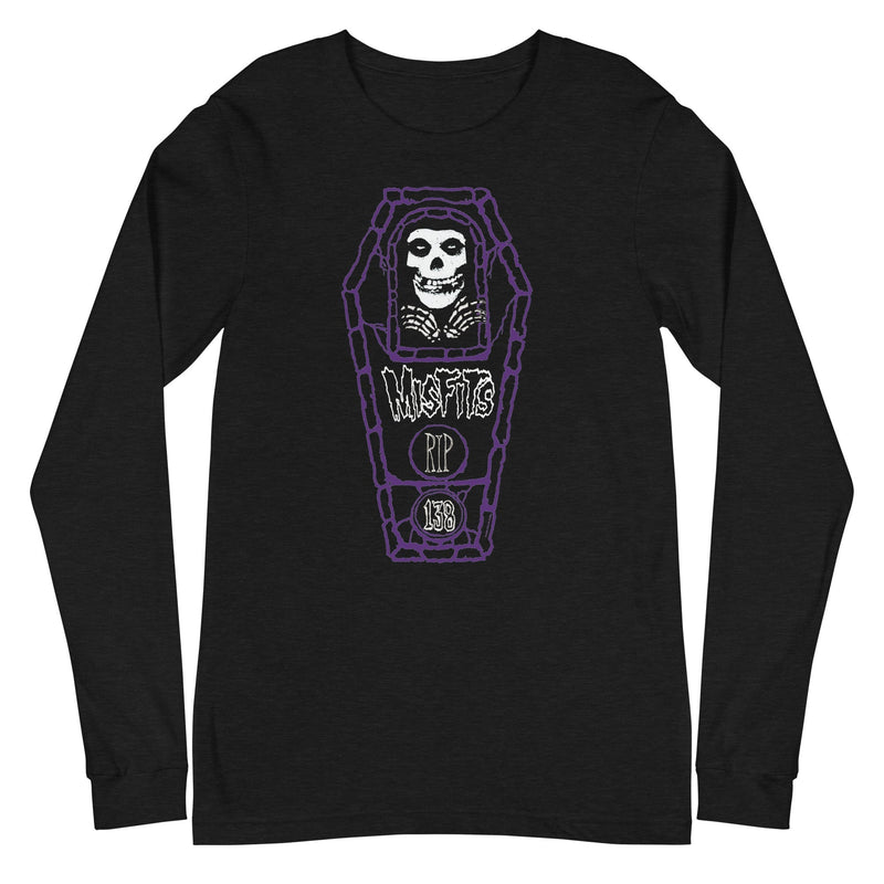 Misfits - Casket Long Sleeve T-Shirt - Black