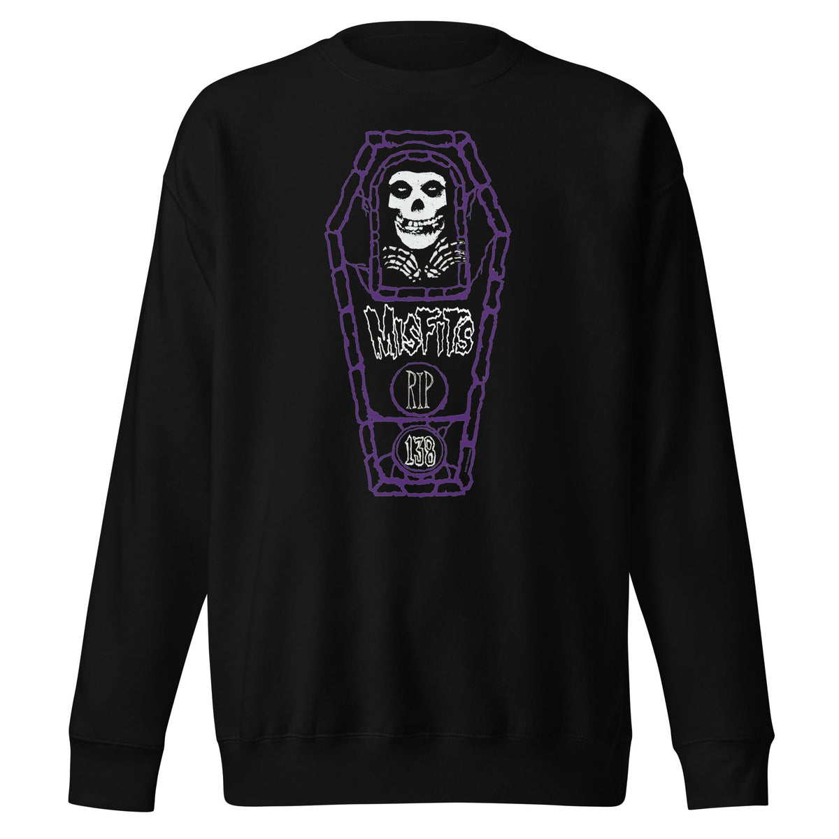 Misfits - Casket Sweatshirt - Black