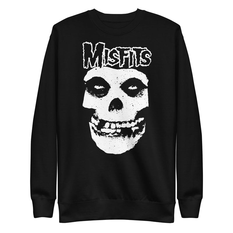 Misfits - Classic Skull Sweatshirt - Black