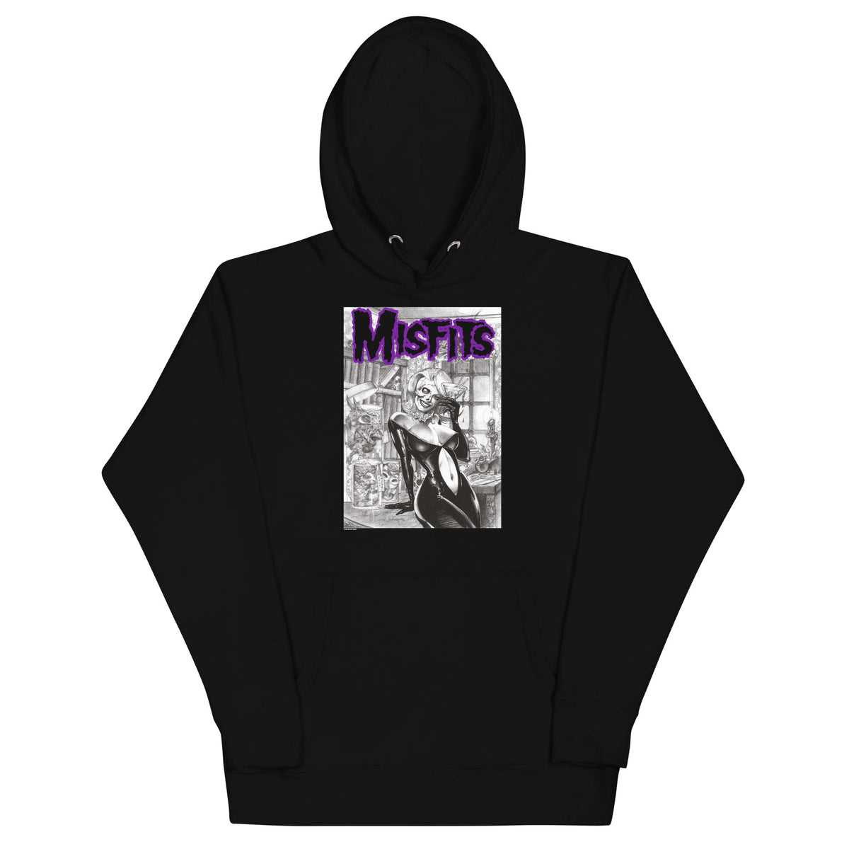 Misfits - Cocktail Dress Hoodie - Black