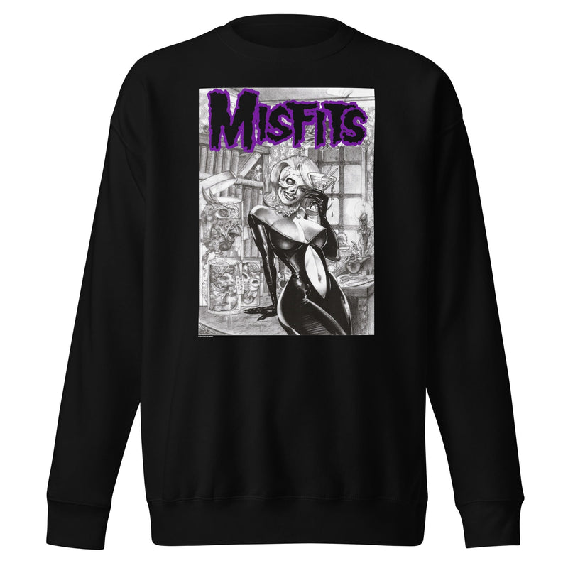 Misfits - Cocktail Dress Sweatshirt - Black