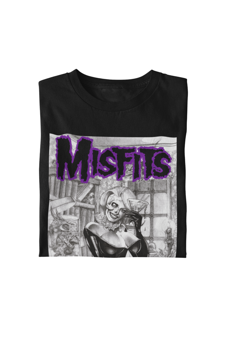 Misfits - Cocktail Dress T-Shirt - Black