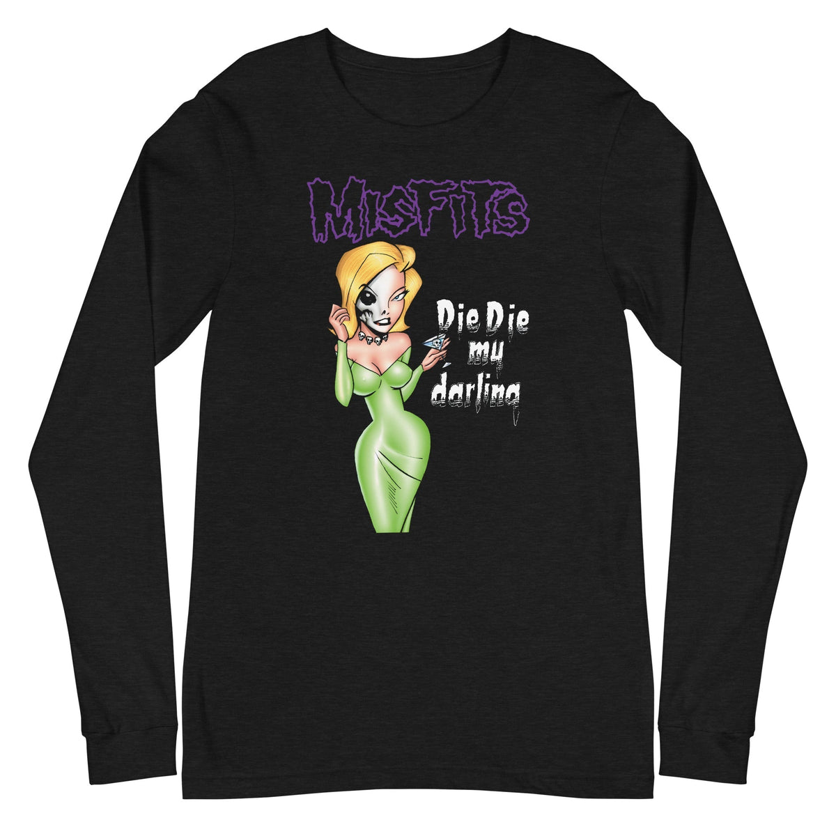 Misfits - Die Die My Darling Long Sleeve T-Shirt - Black