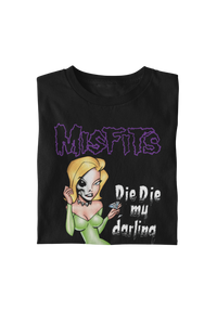 Misfits - Die Die My Darling T-Shirt - Black