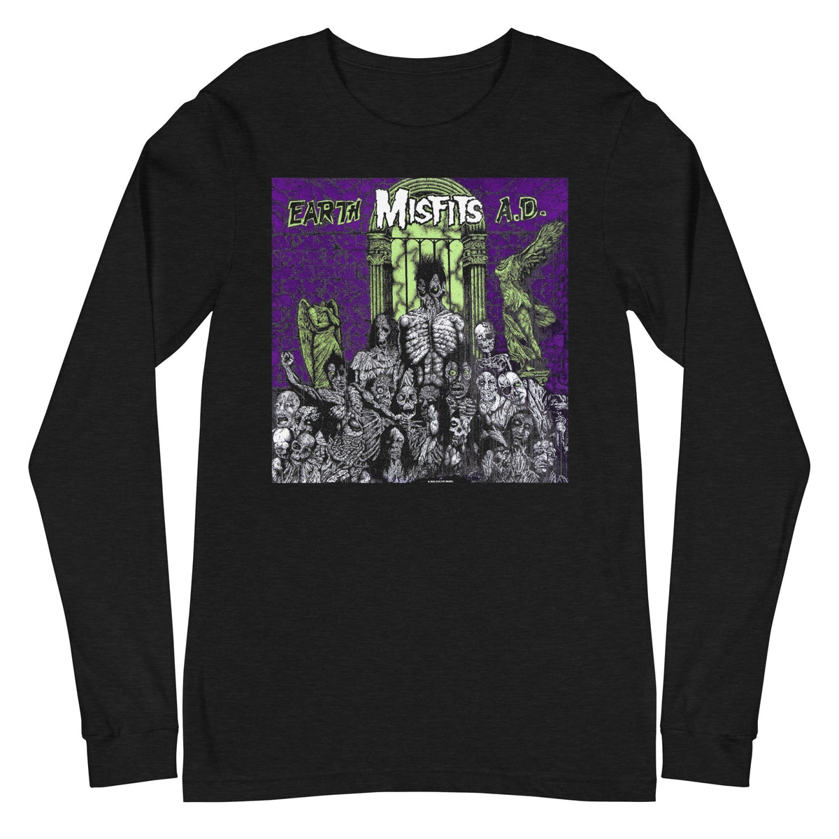 Misfits - Earth Long Sleeve T-Shirt - Black