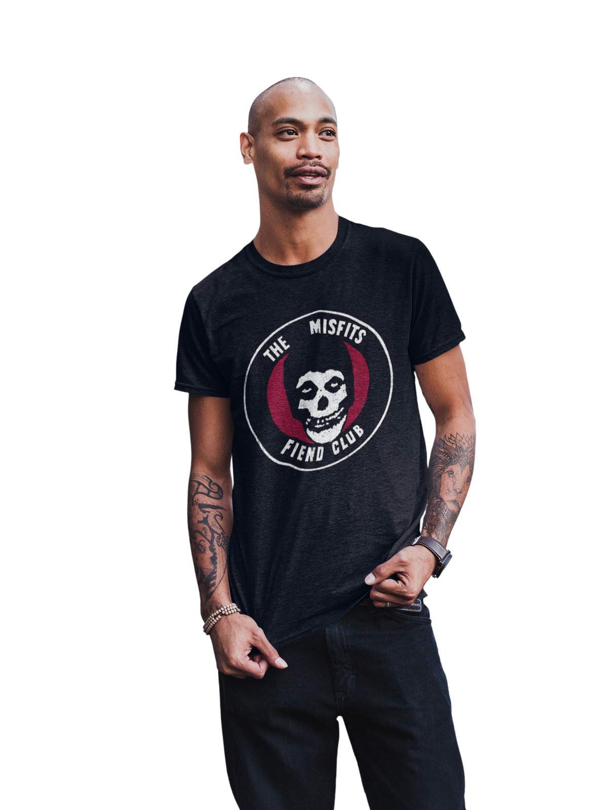 MerchMoment - Misfits - Fiend Club T-Shirt - Black