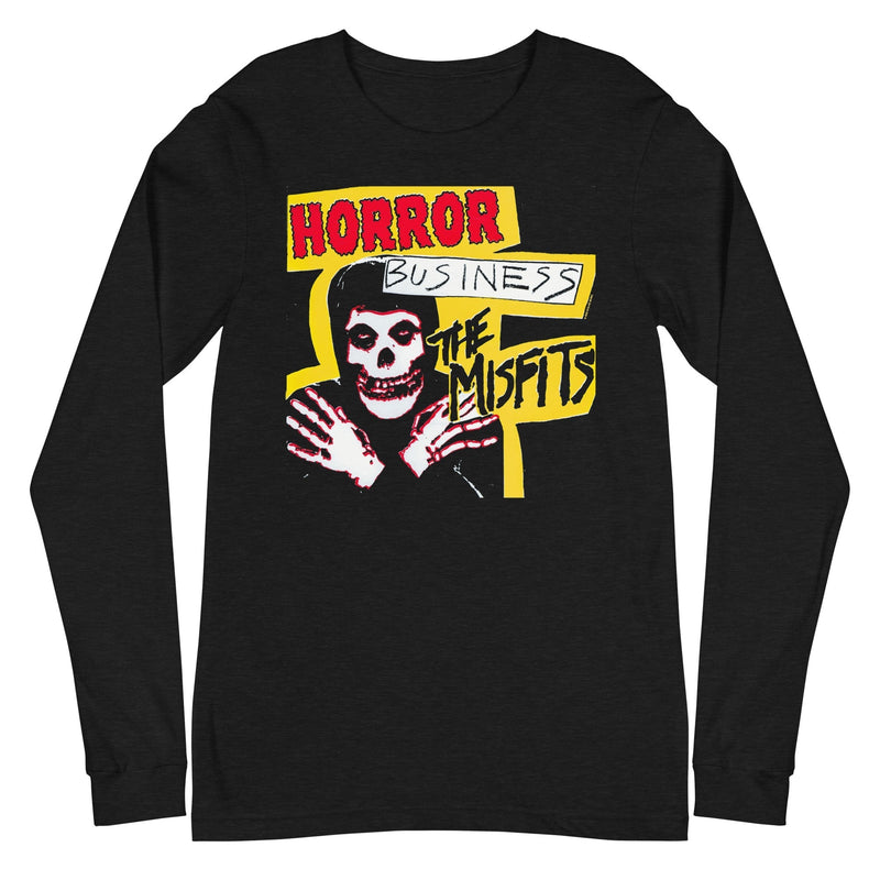 Misfits - Horror Business Long Sleeve T-Shirt - Black