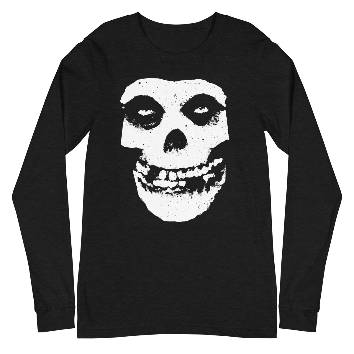 Misfits - Large Skull Long Sleeve T-Shirt - Black