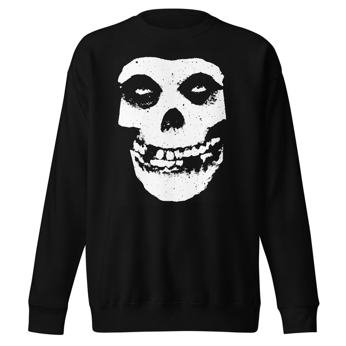 Misfits - Large Skull Sweatshirt - Black