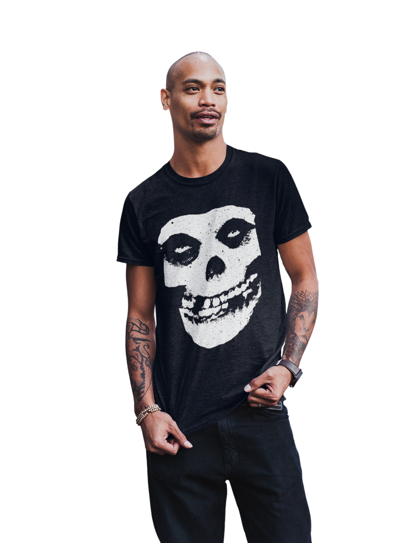 Misfits - Large Skull T-Shirt - Black