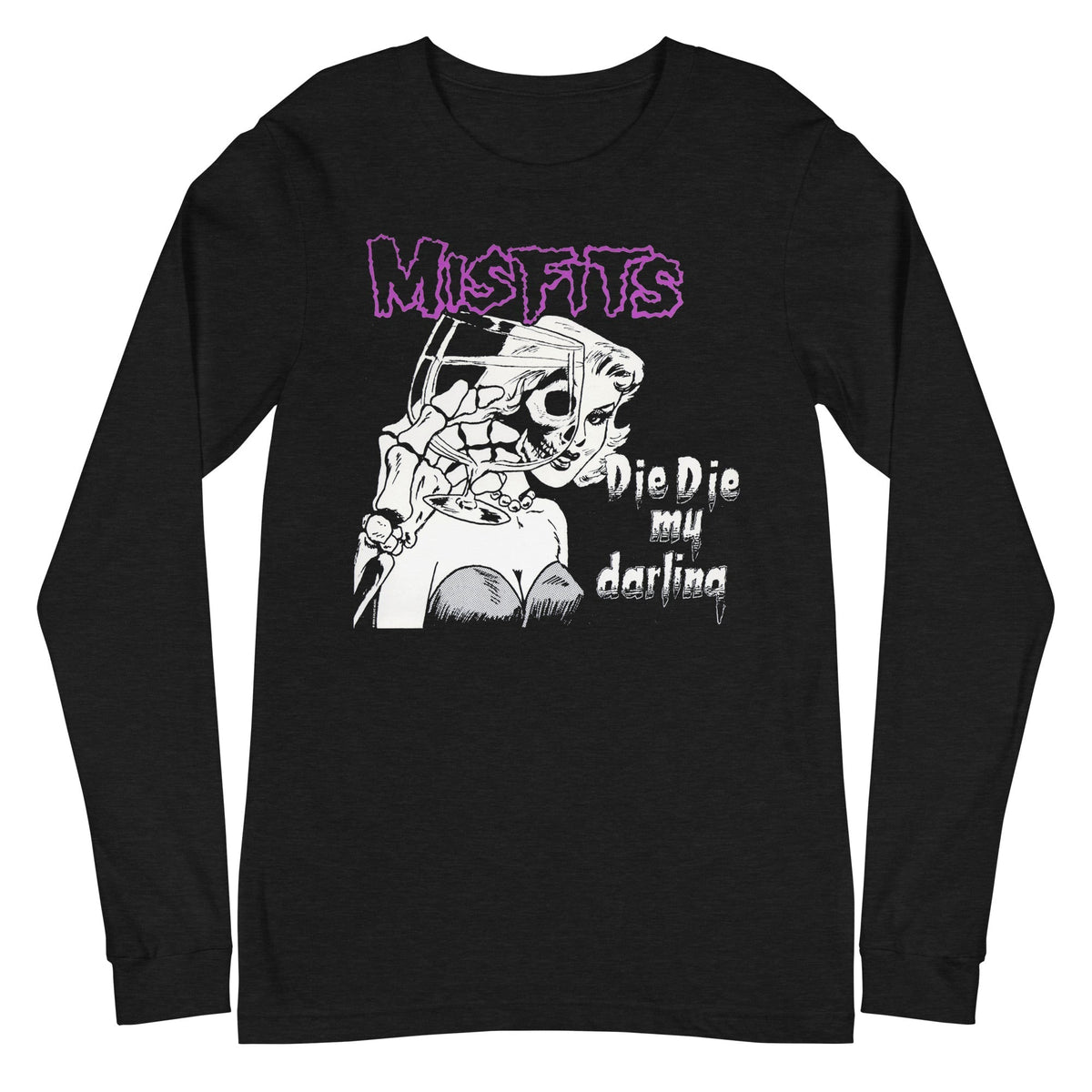 Misfits - Looking Glass Long Sleeve T-Shirt - Black