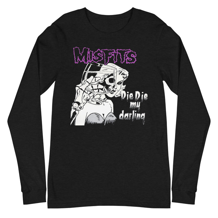 Misfits - Looking Glass Long Sleeve T-Shirt - Black