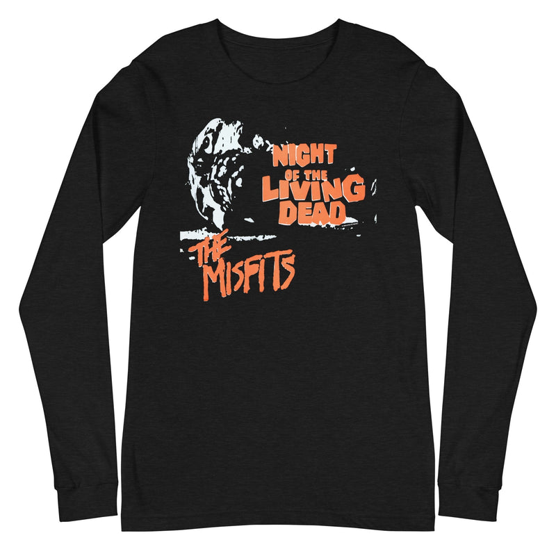 Misfits - Night of the Living Dead Long Sleeve T-Shirt - Black