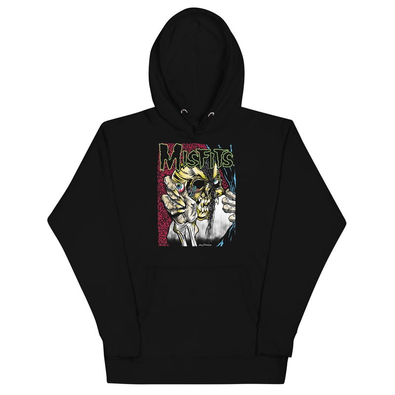 Misfits - Open Skull Hoodie - Black