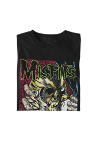 Misfits - Open Skull T-Shirt - Black