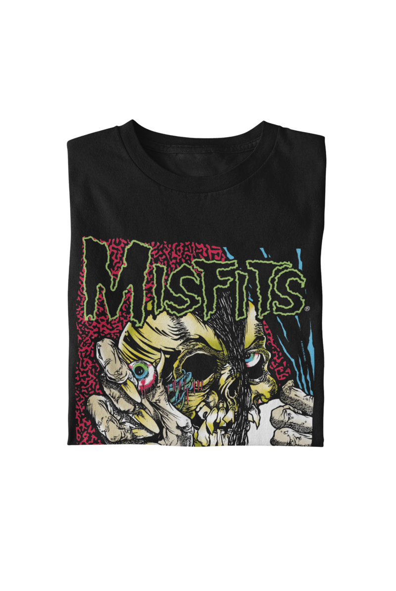 Misfits - Open Skull T-Shirt - Black