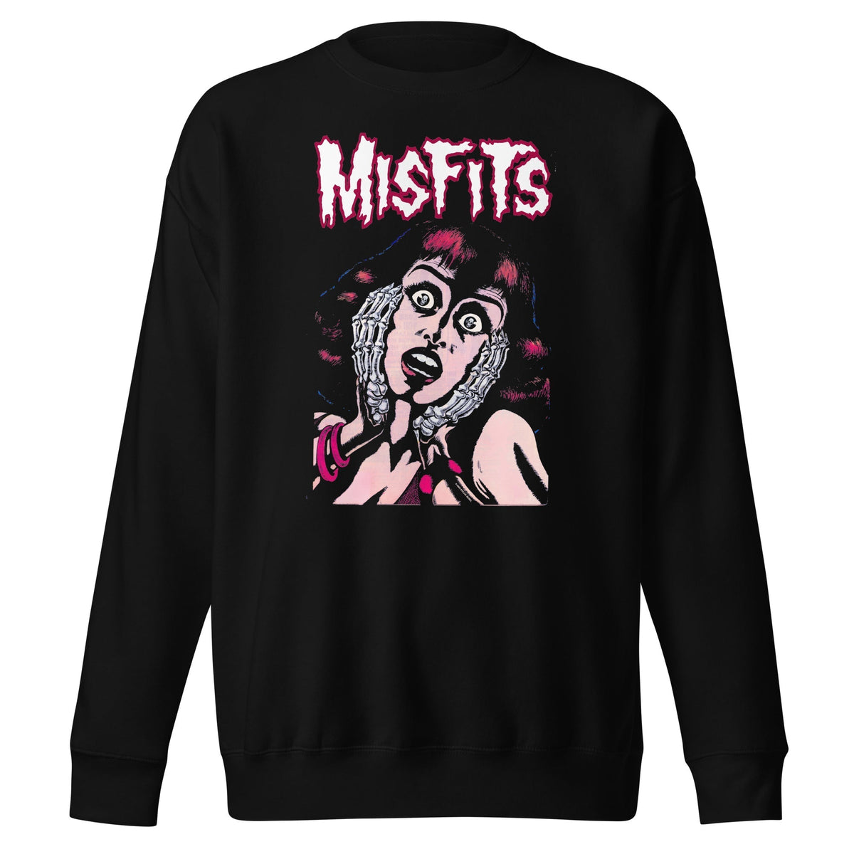 Misfits - Screaming Sweatshirt - Black