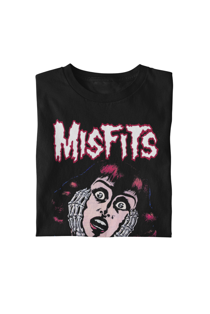 Misfits - Screaming T-Shirt - Black