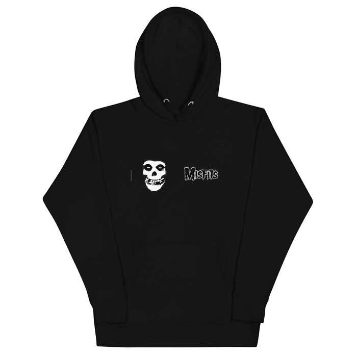 Misfits - Small Skull Hoodie - Black