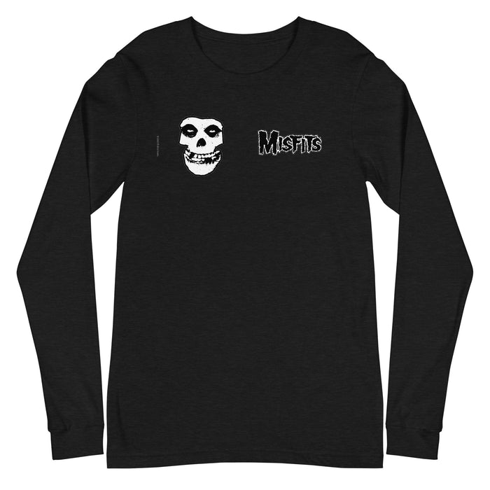 Misfits - Small Skull Long Sleeve T-Shirt - Black