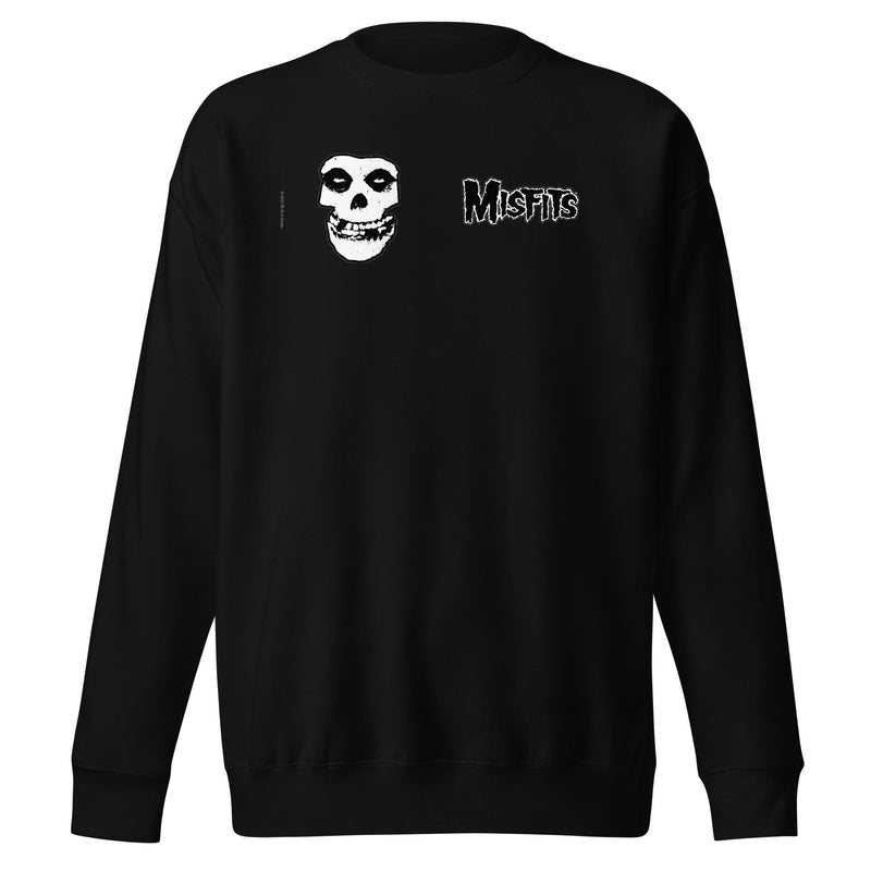 Misfits - Small Skull Sweatshirt - Black