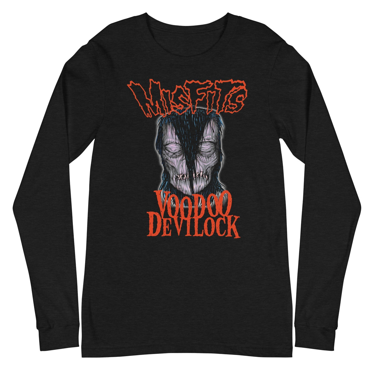 Misfits - VooDoo Devilock Long Sleeve T-Shirt - Black