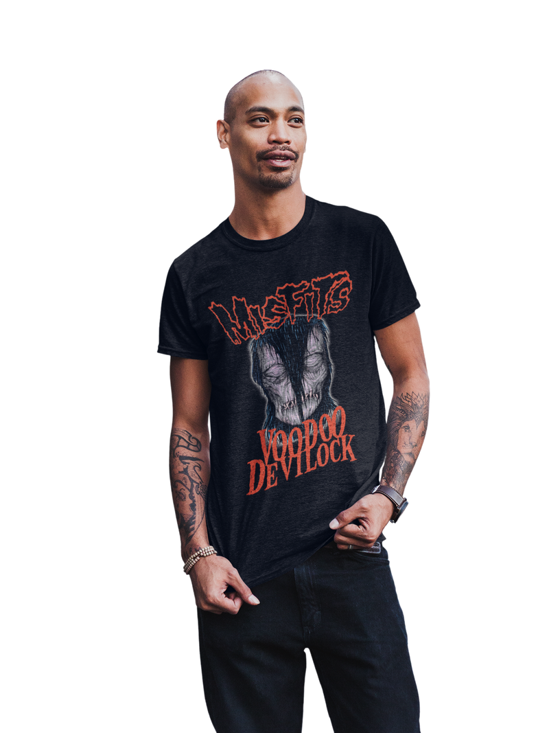 Misfits - VooDoo Devilock T-Shirt - Black