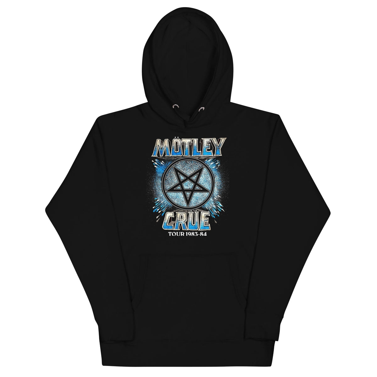 Motley Crue - 83-84 Tour Hoodie - Black