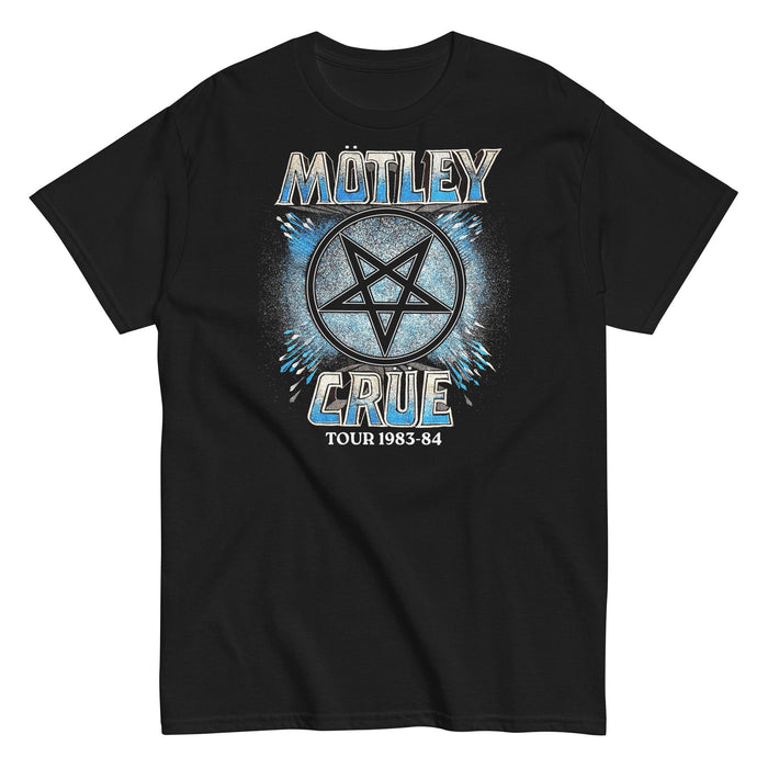 Motley Crue - 83-84 Tour T-Shirt - Black