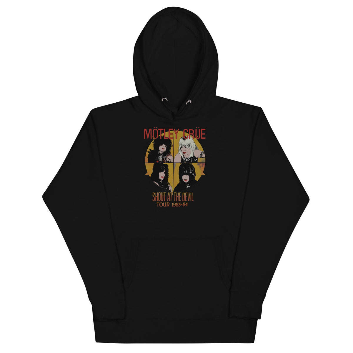 Motley Crue - Always on Tour Hoodie - Black