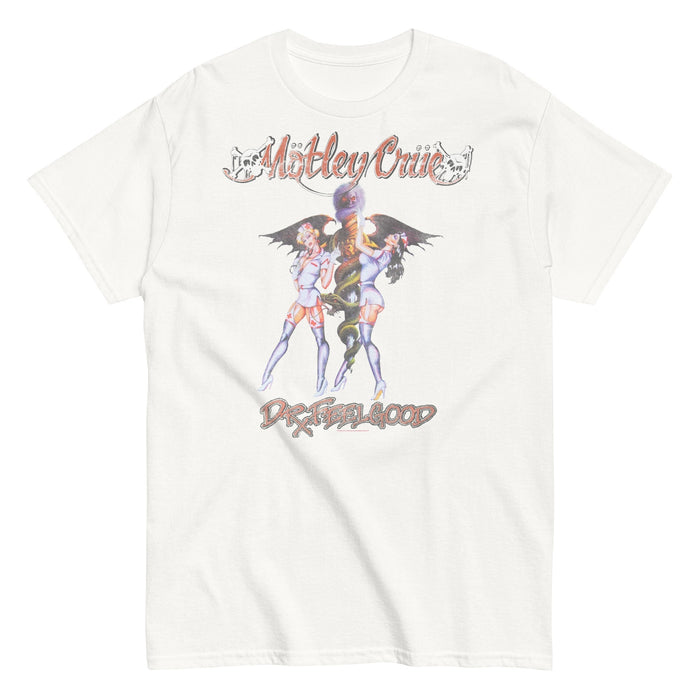 Motley Crue - Dr. Feelgood T-Shirt - White