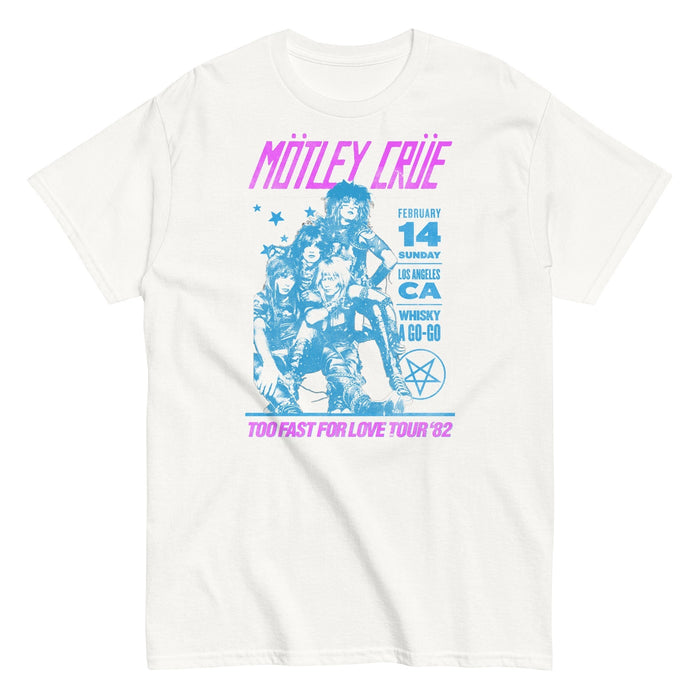 Motley Crue - Fast Love T-Shirt - White