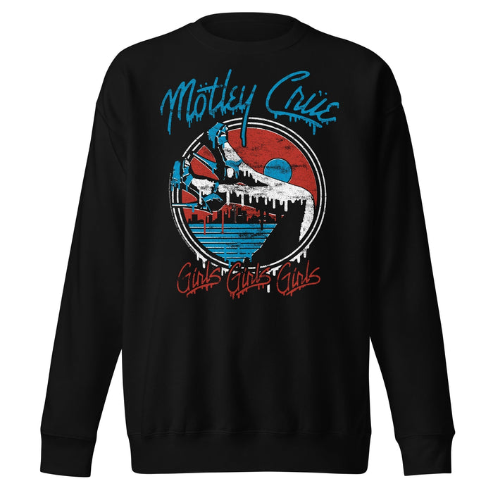 Motley Crue - Girls Drip Sweatshirt - Black